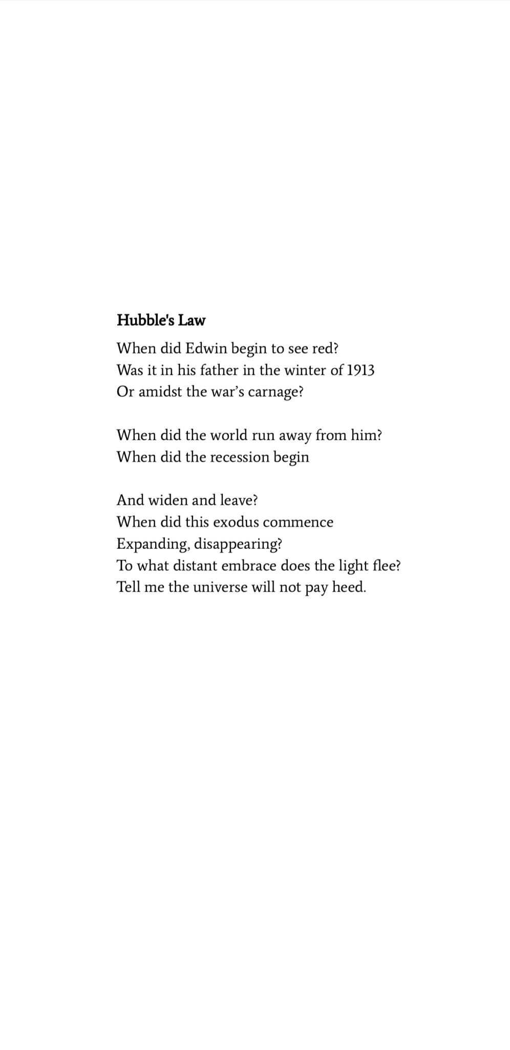 Poem