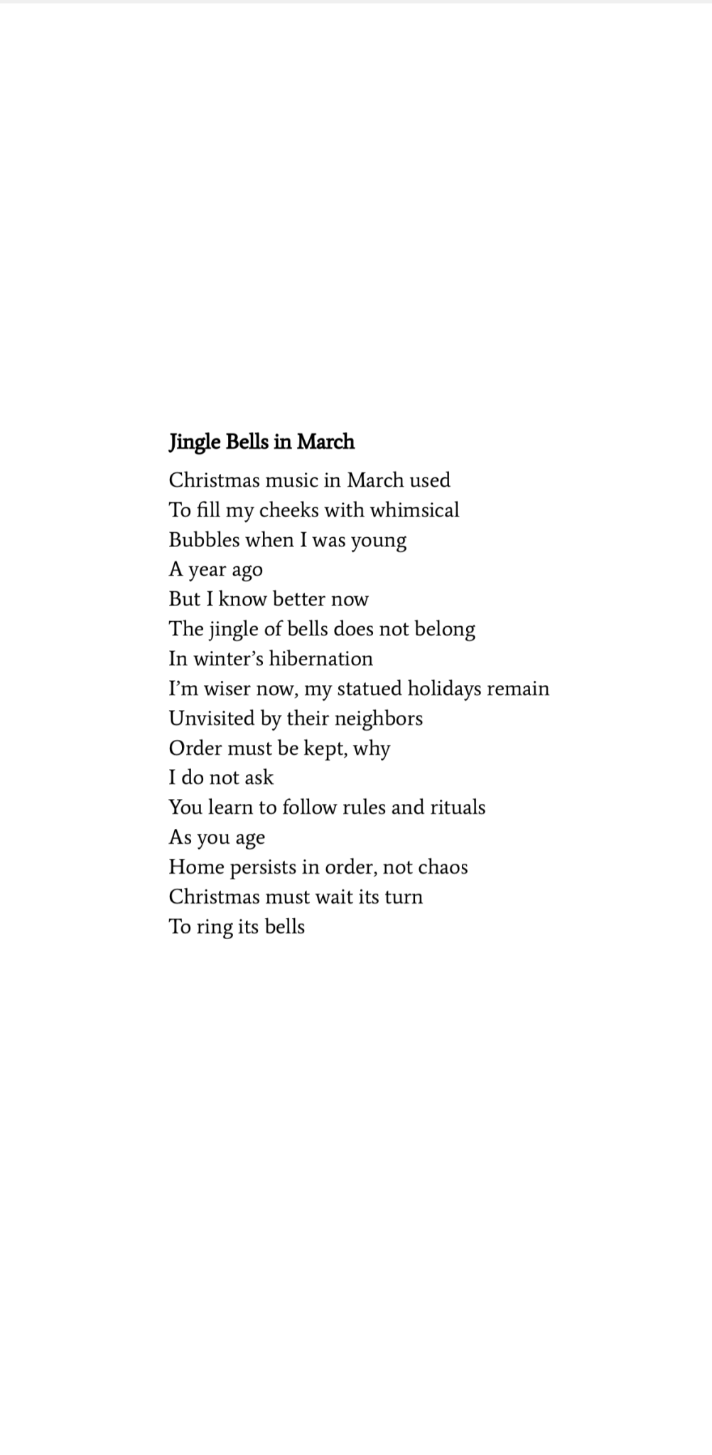 Poem