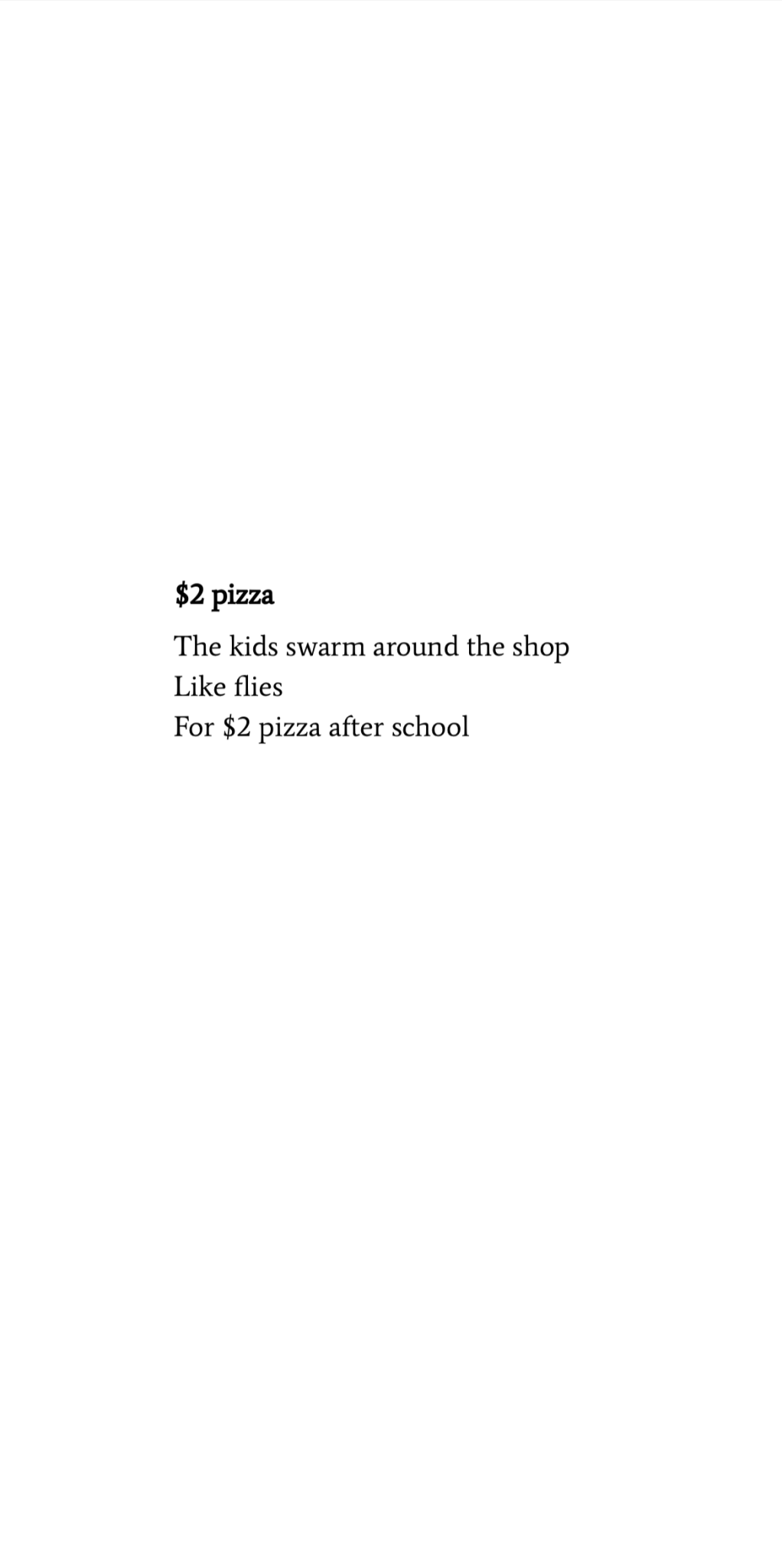 Poem