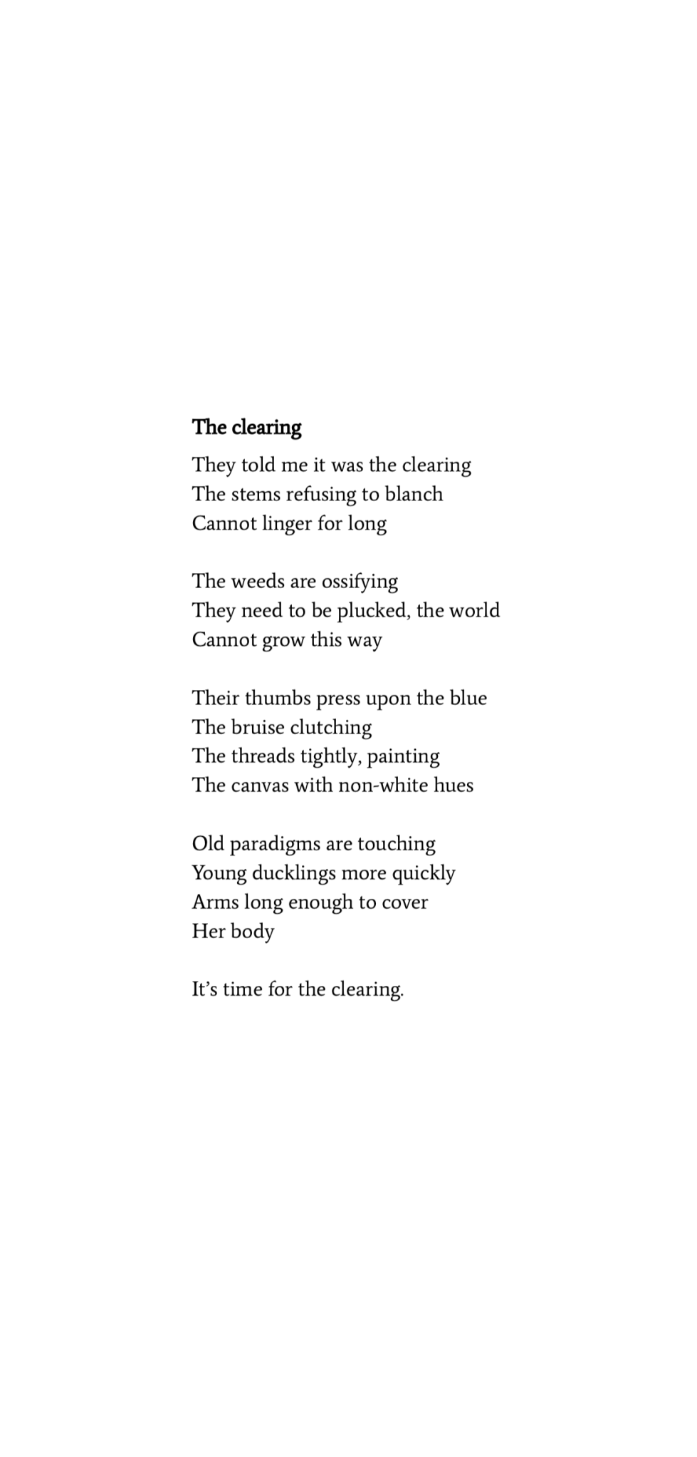 Poem