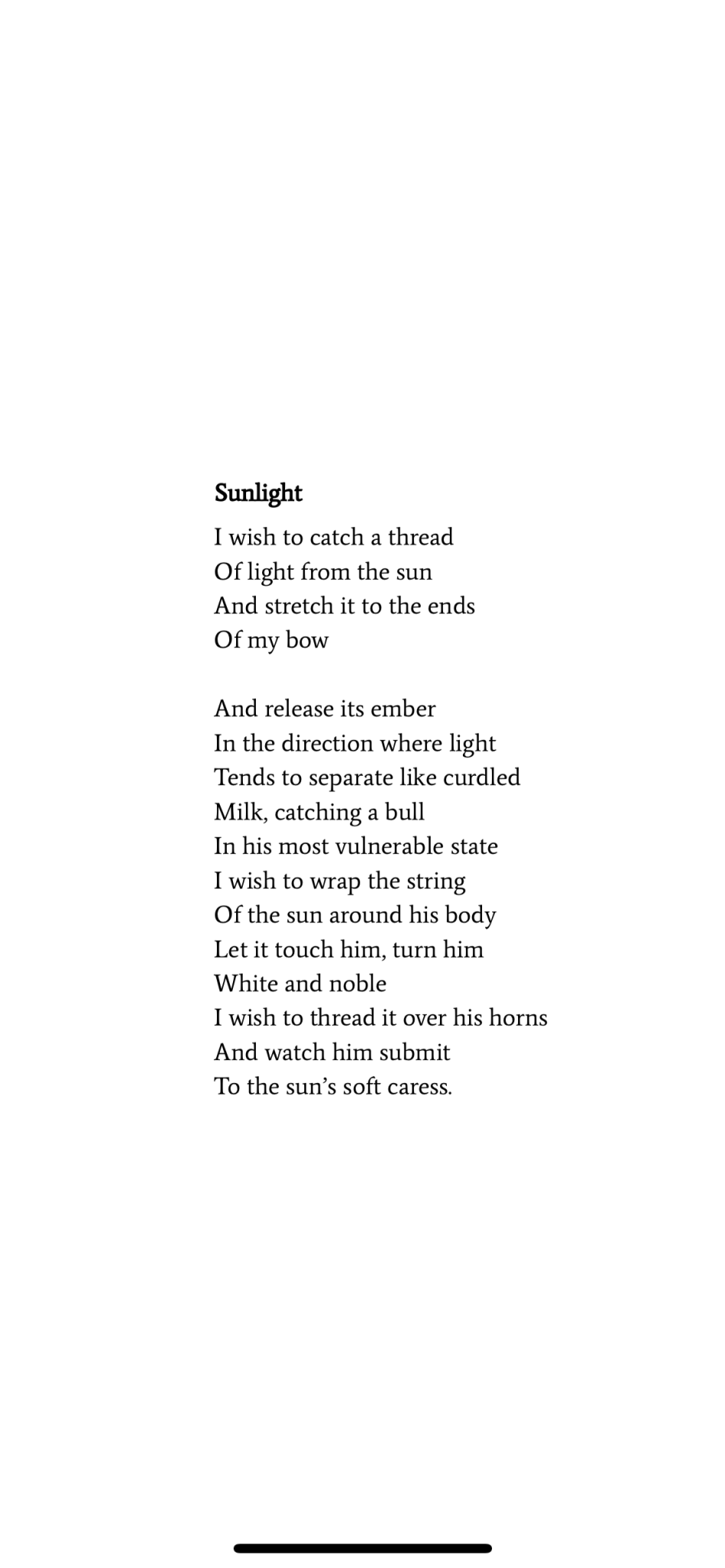 Poem