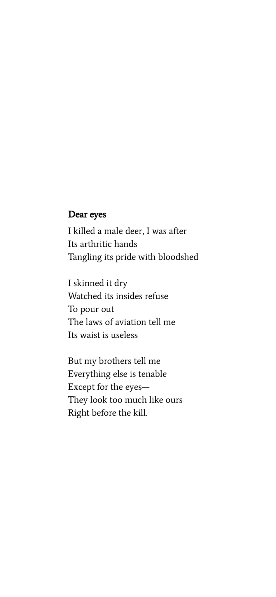 Poem