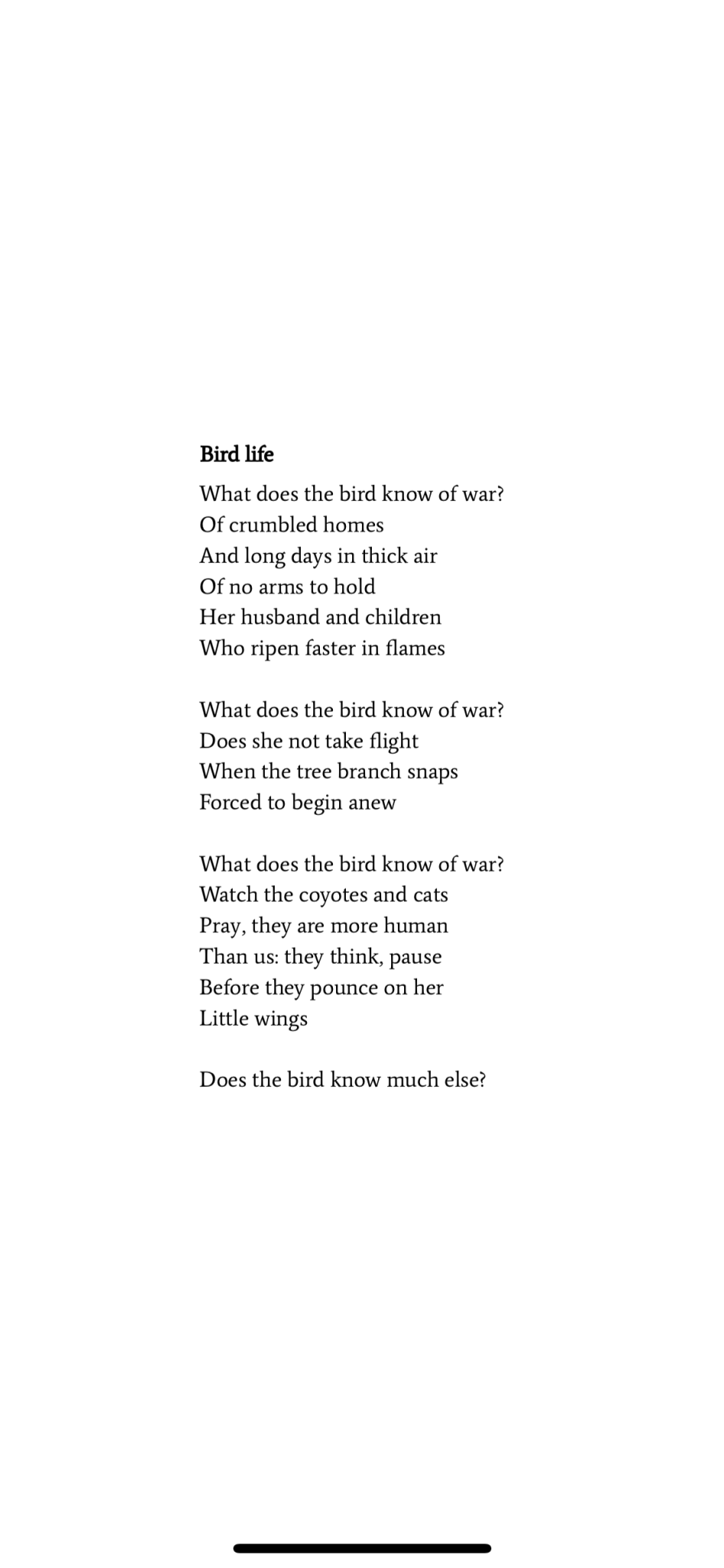 Poem