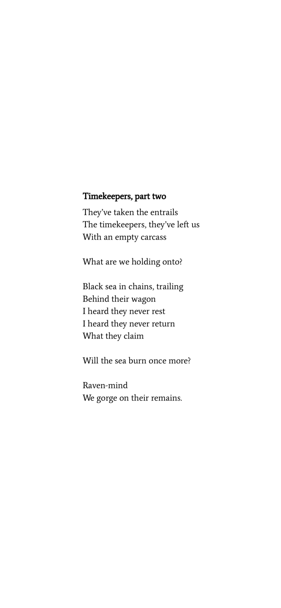 Poem