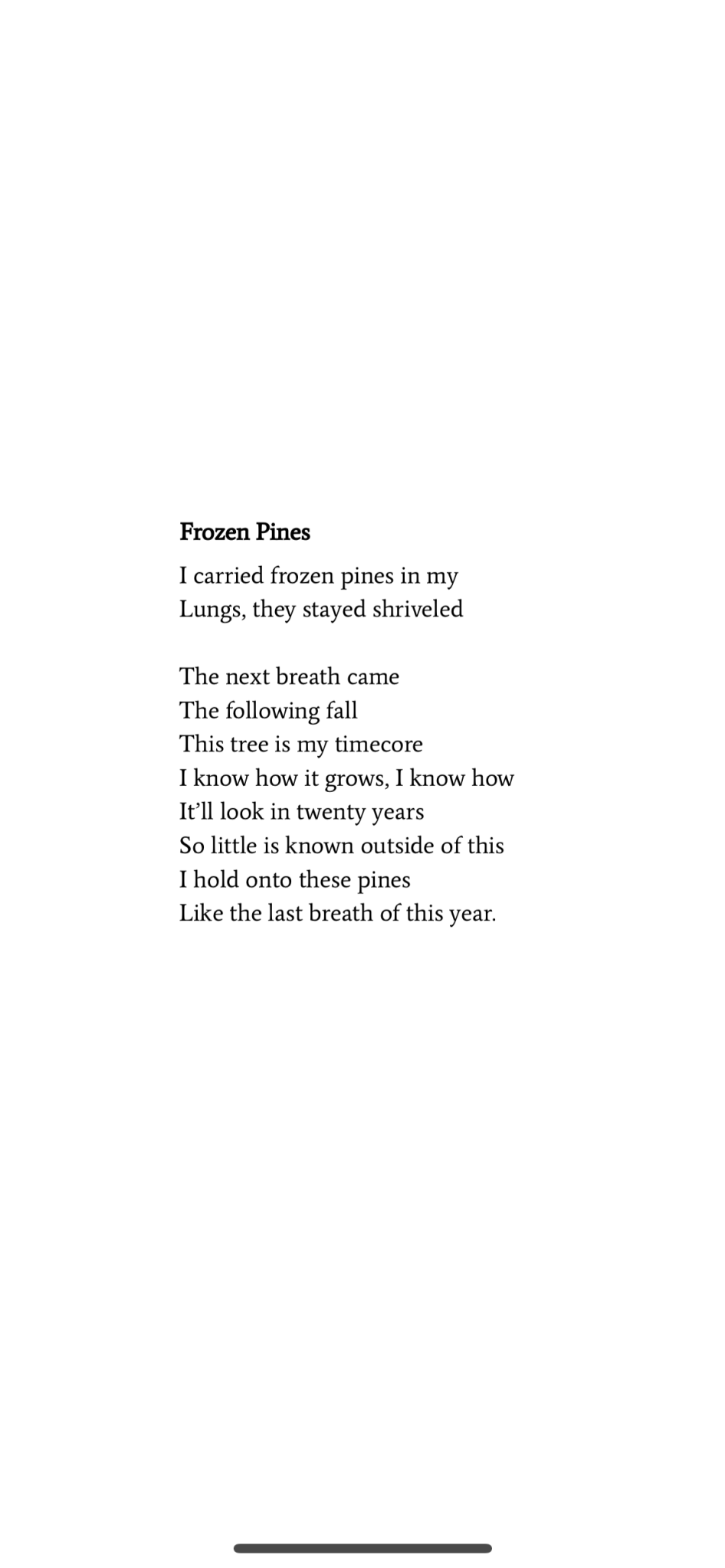 Poem