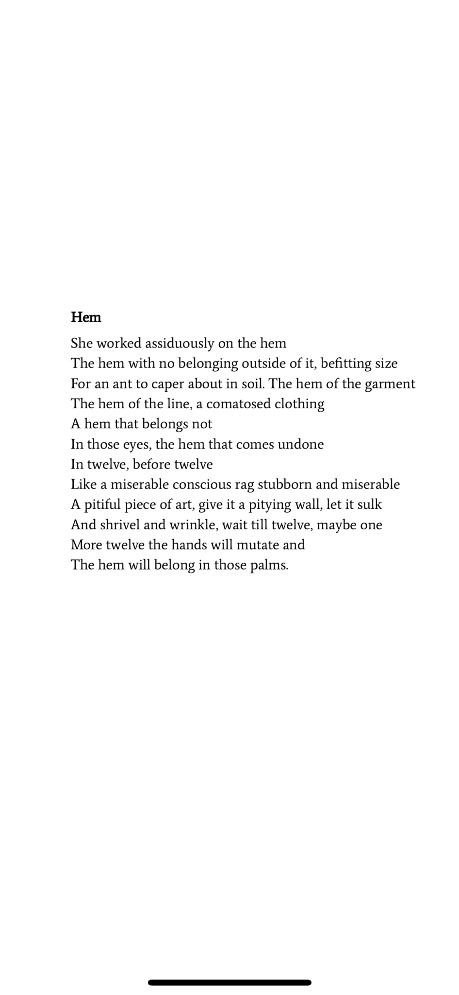 Poem