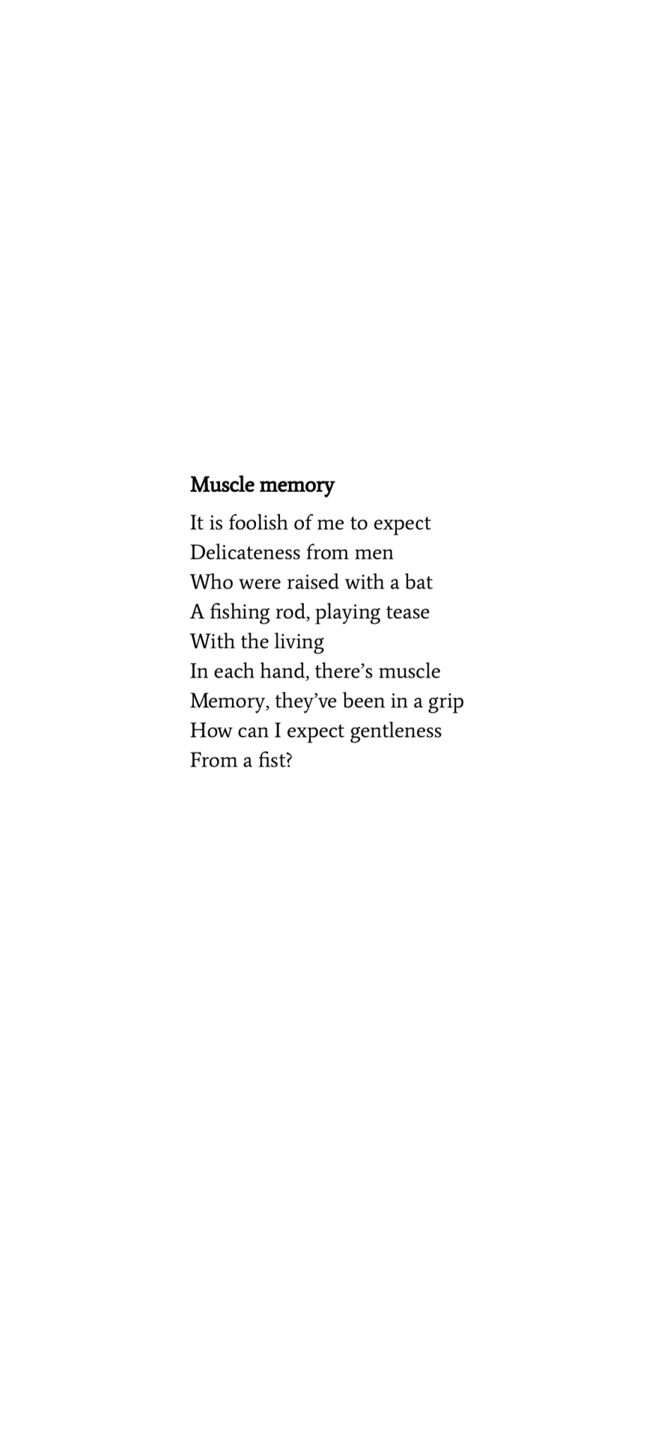 Poem