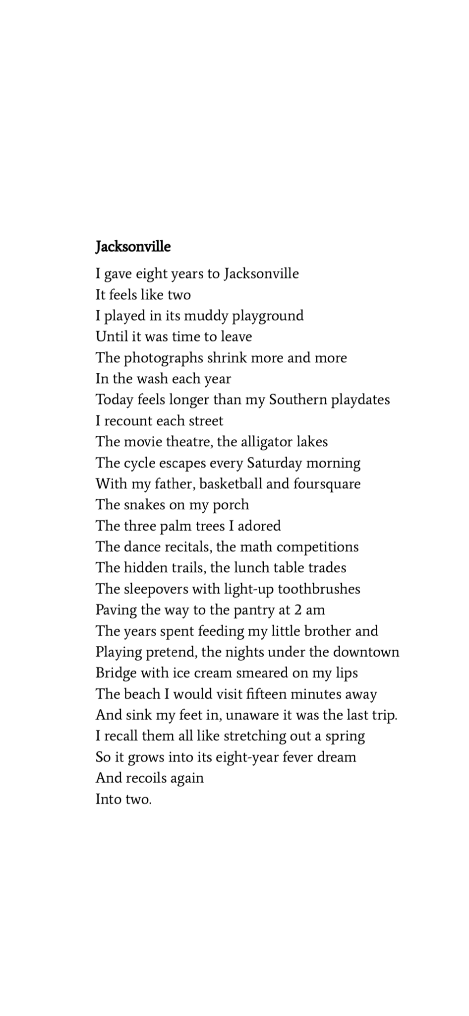 Poem