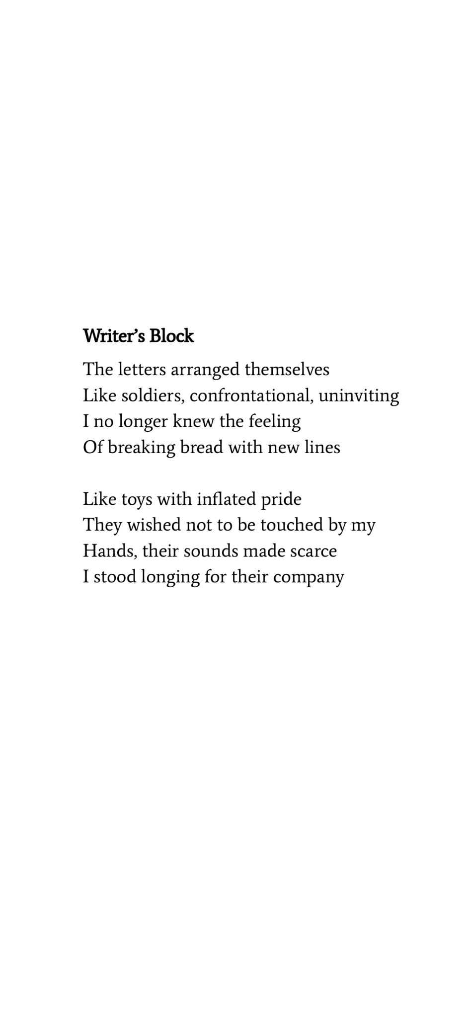 Poem