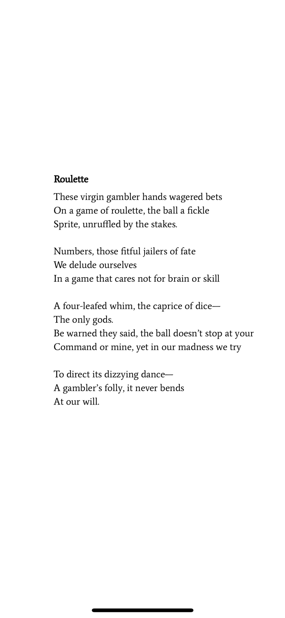 Poem