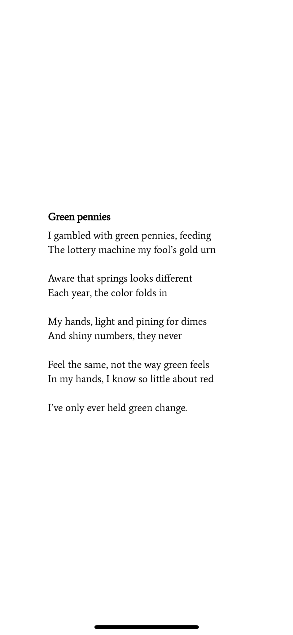 Poem