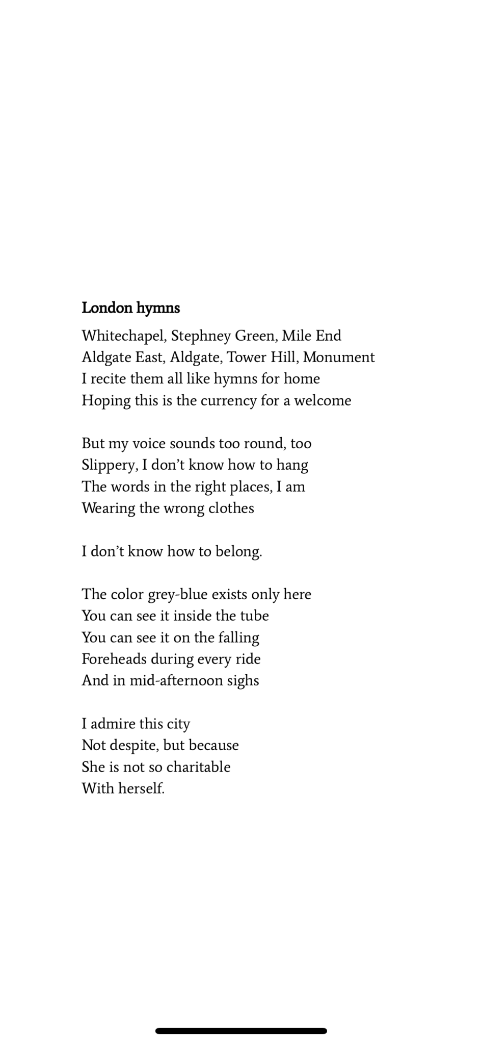 Poem