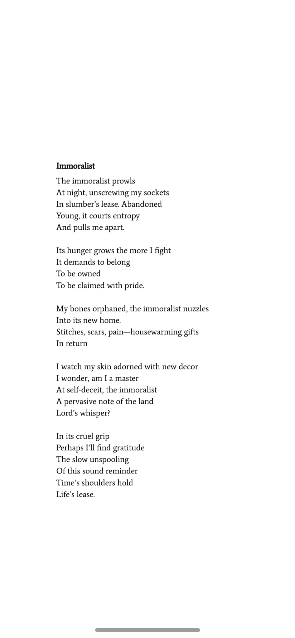 Poem