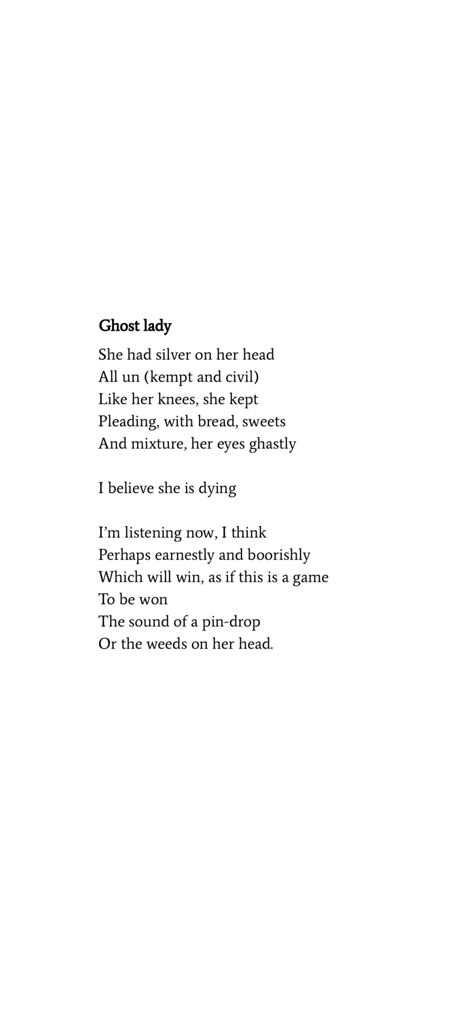 Poem