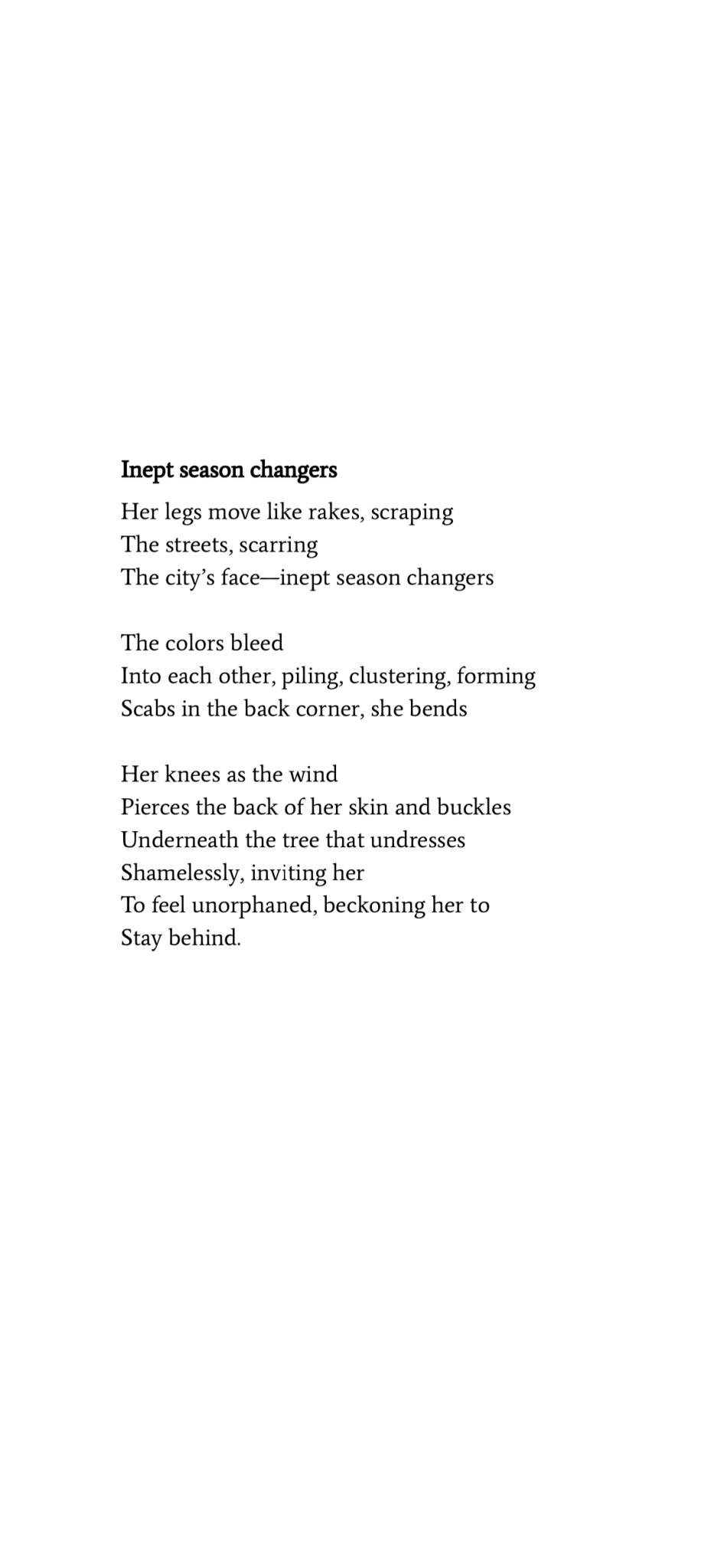 Poem