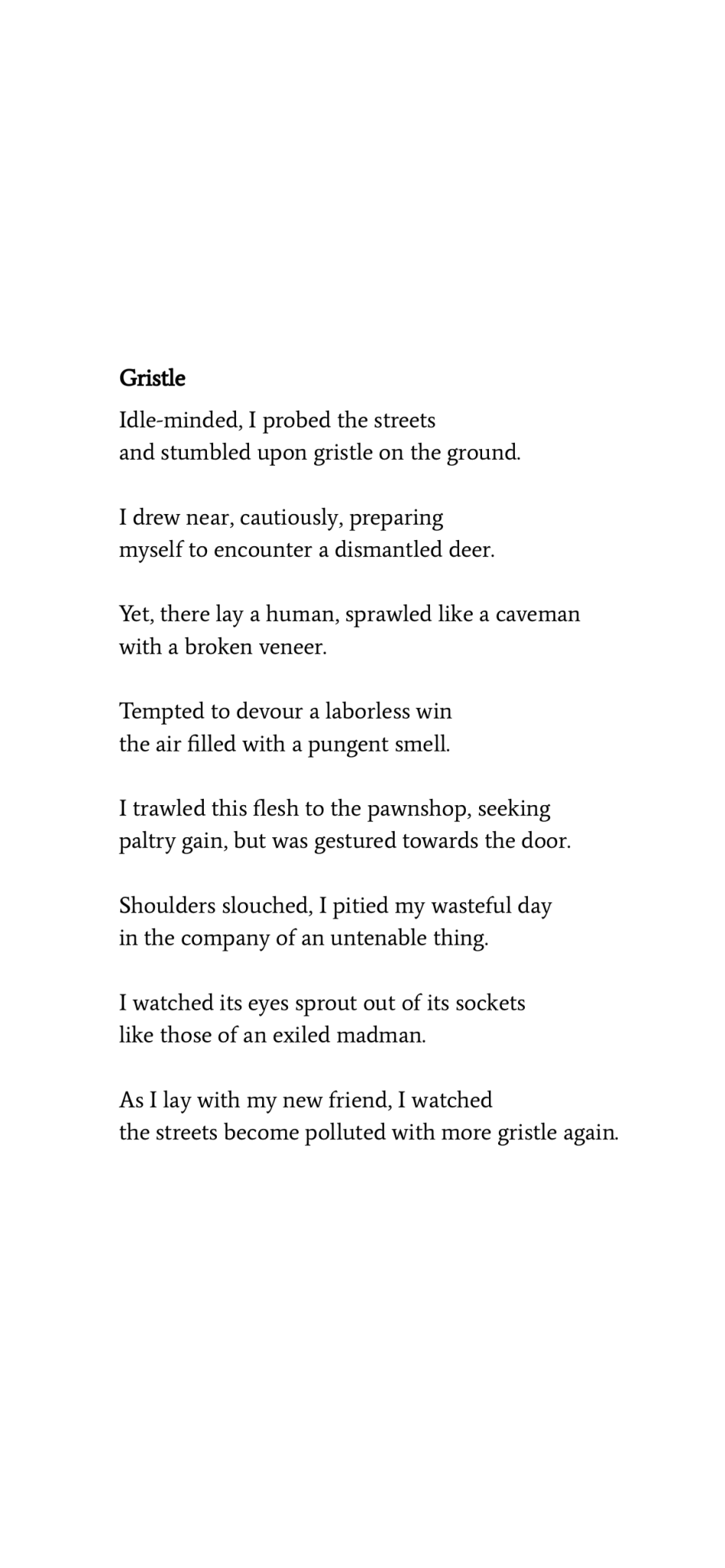 Poem