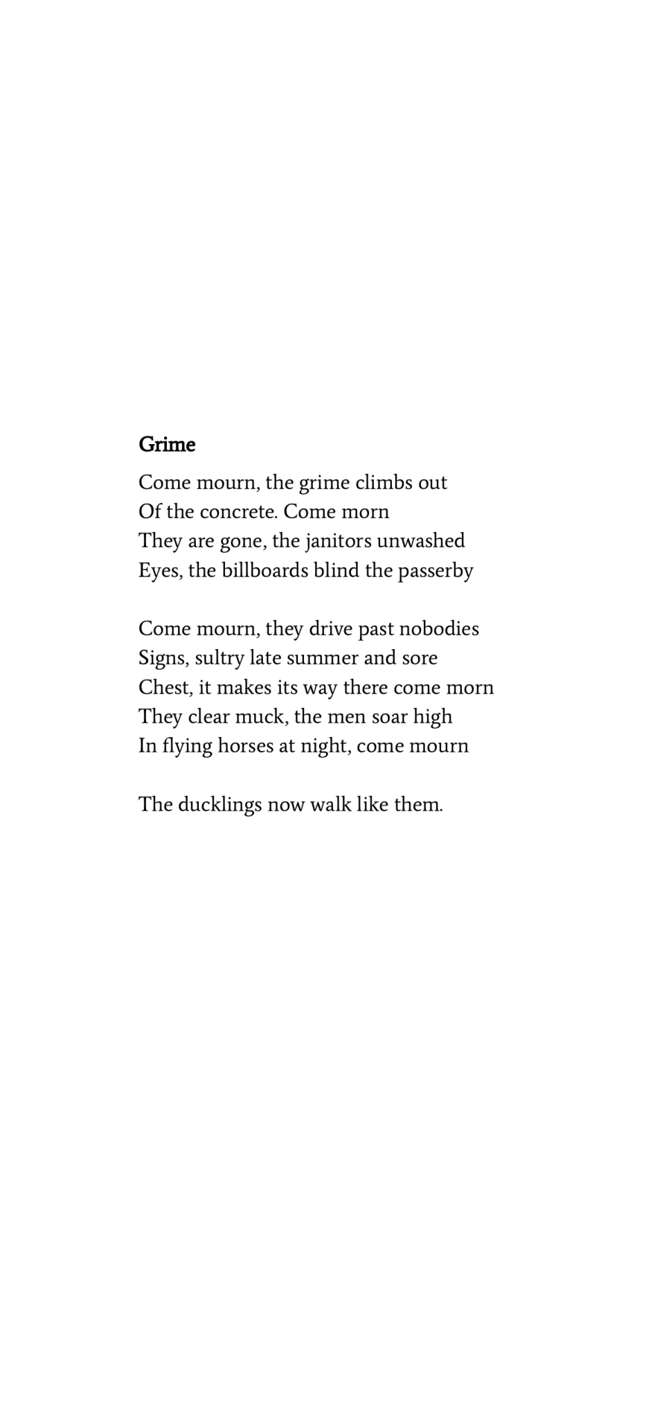 Poem