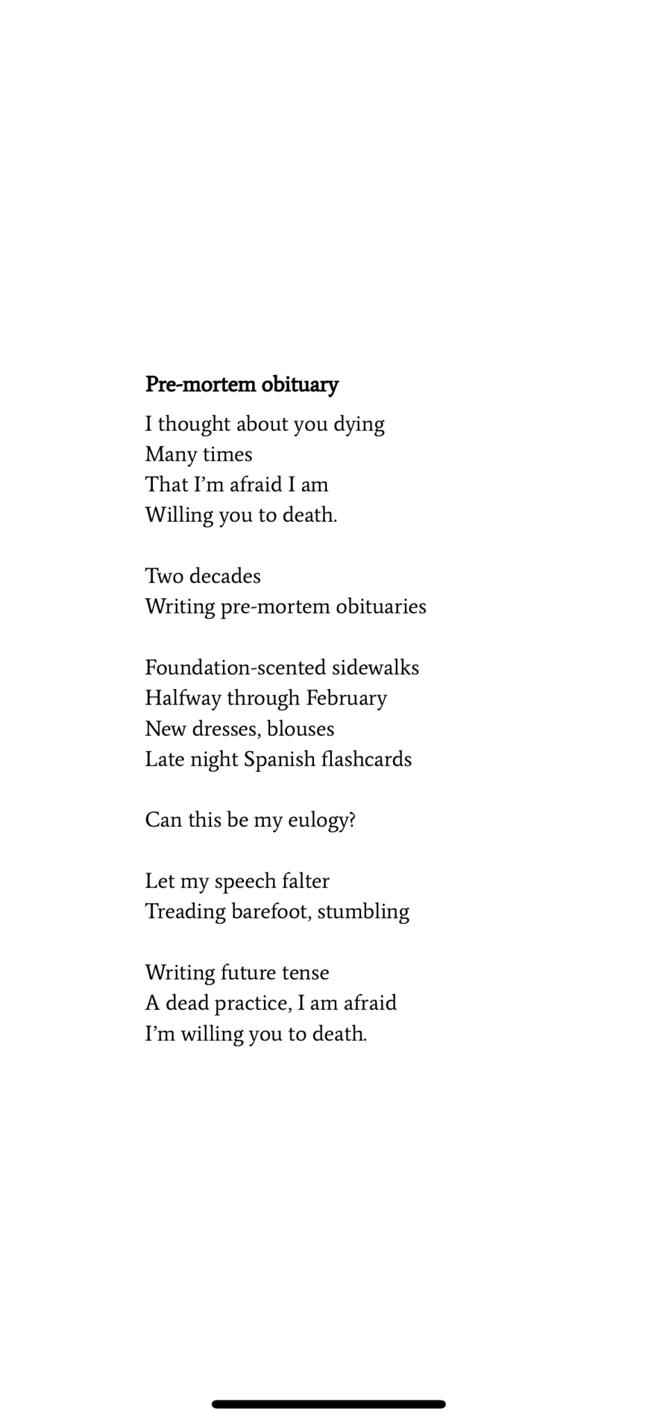 Poem