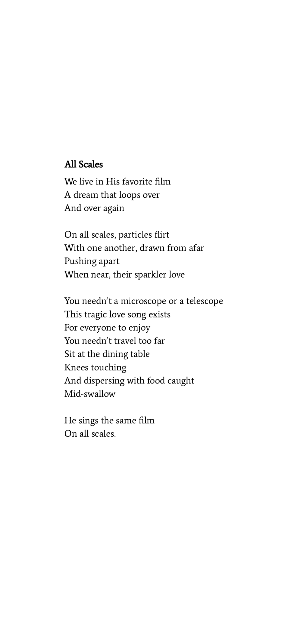 Poem