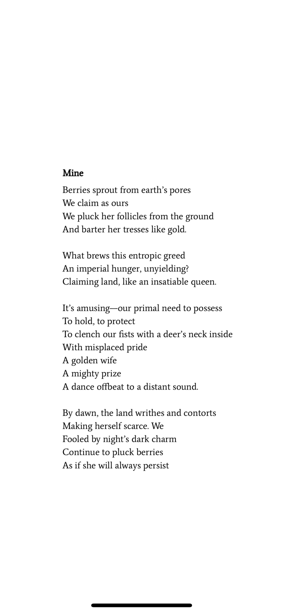 Poem