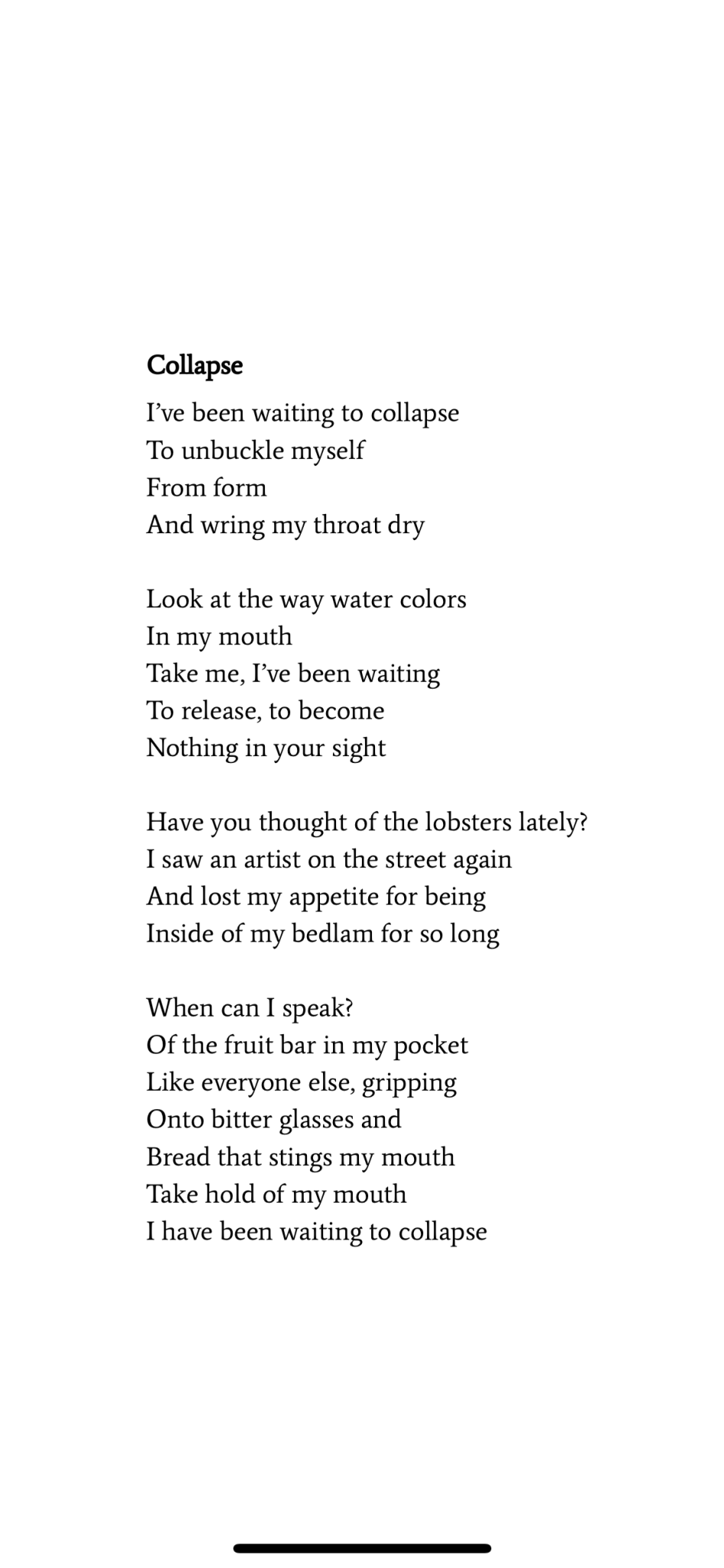Poem