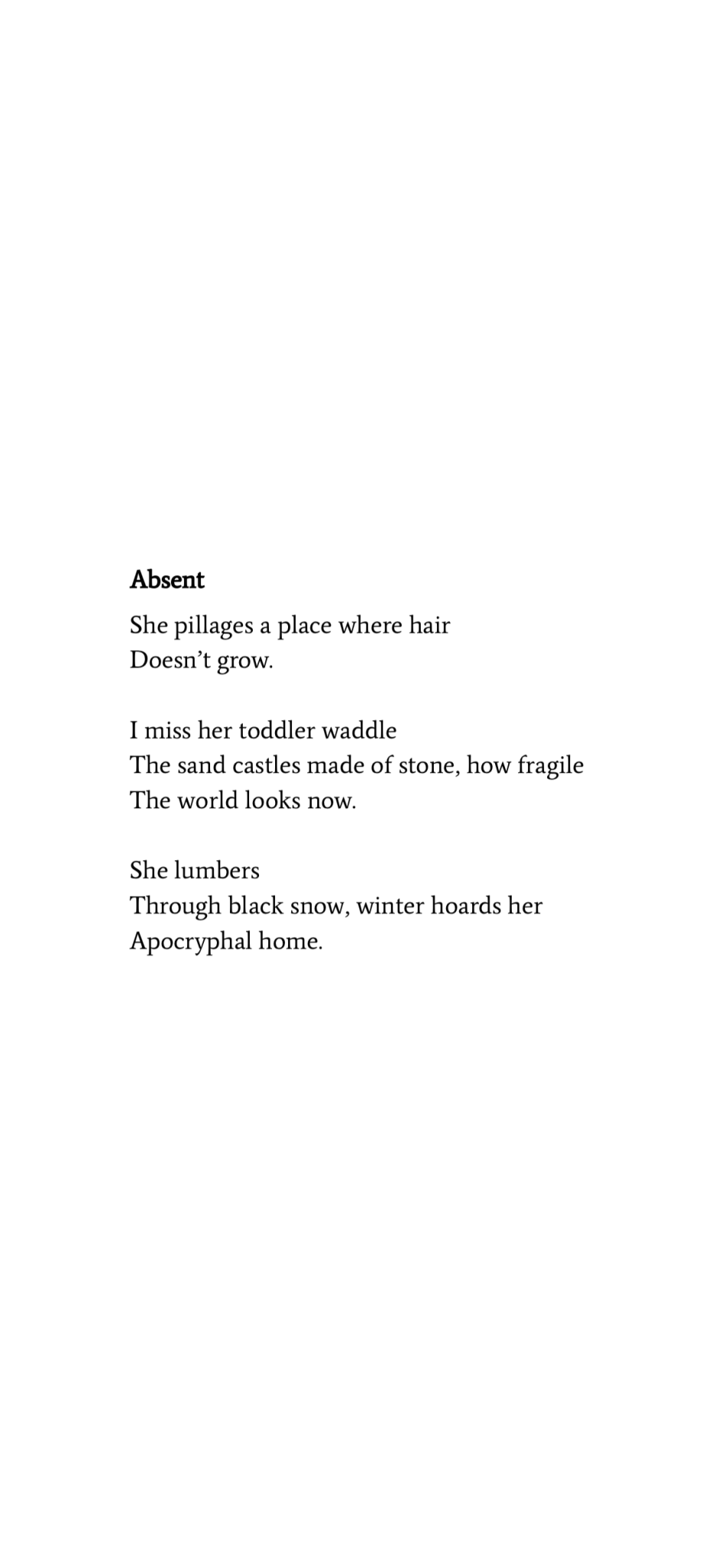 Poem