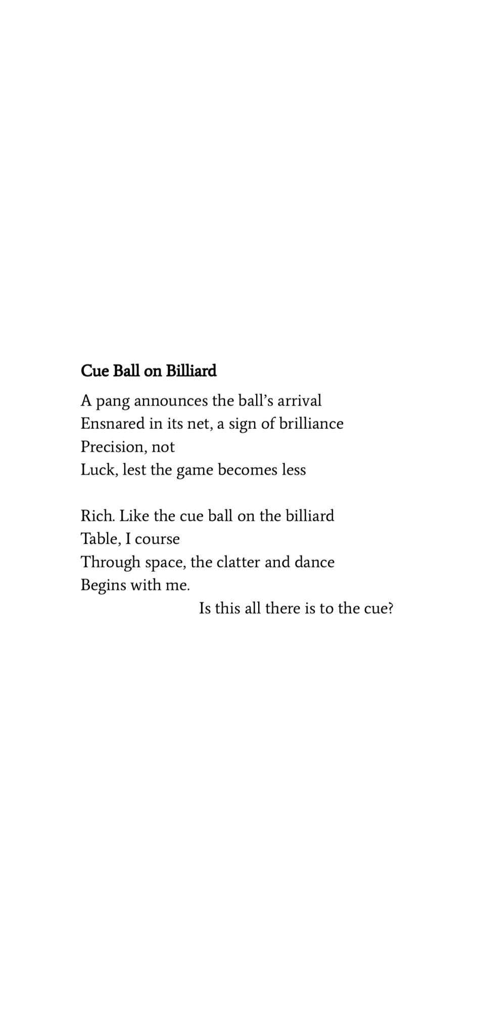 Poem