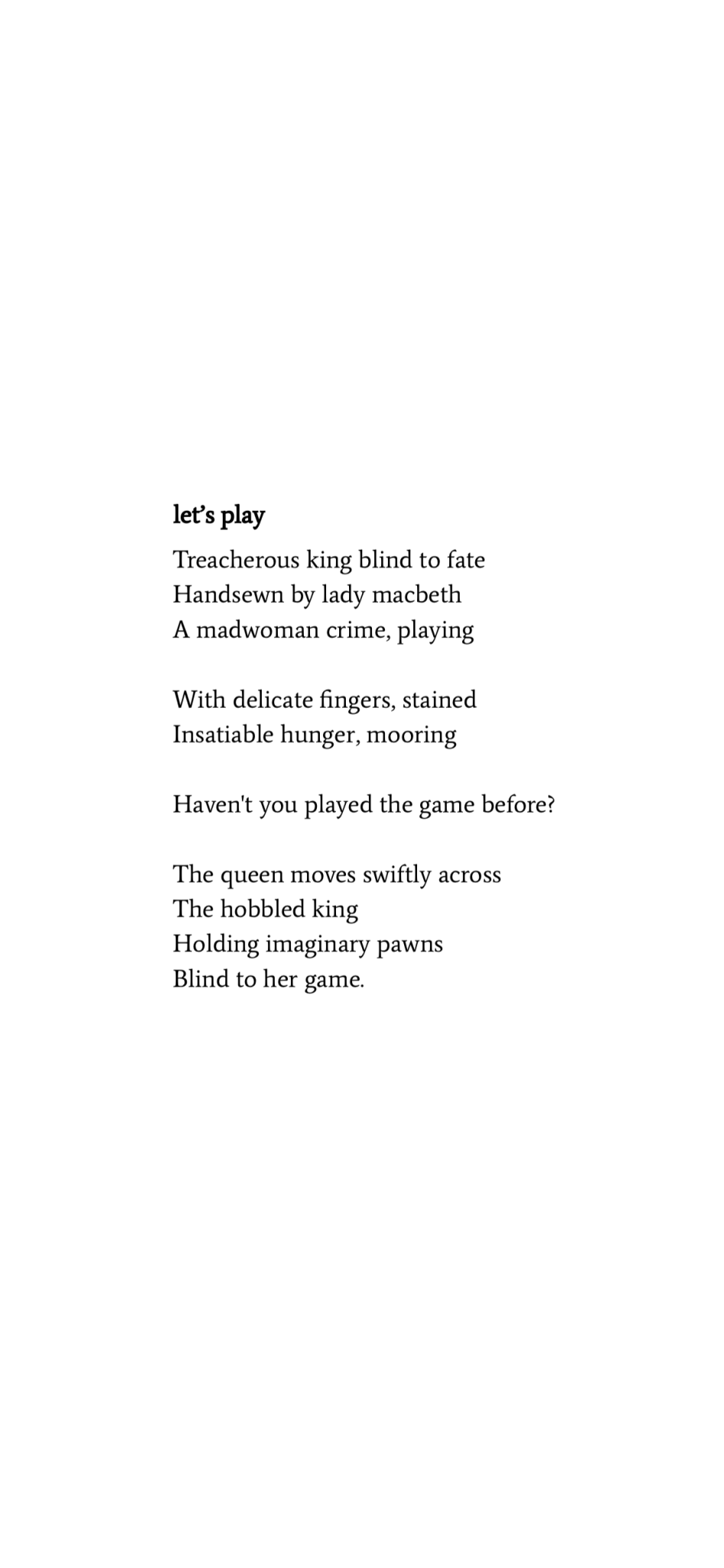 Poem