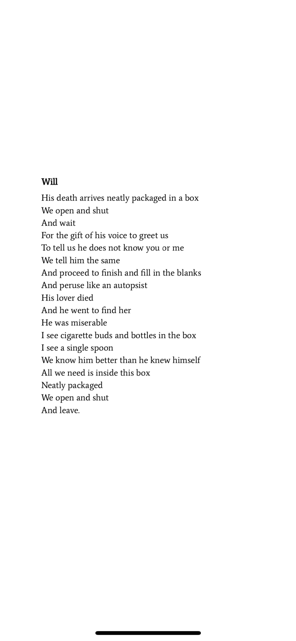 Poem