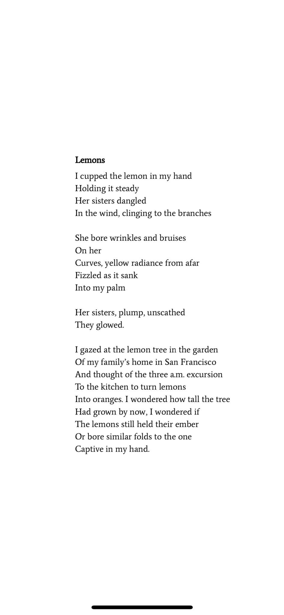 Poem